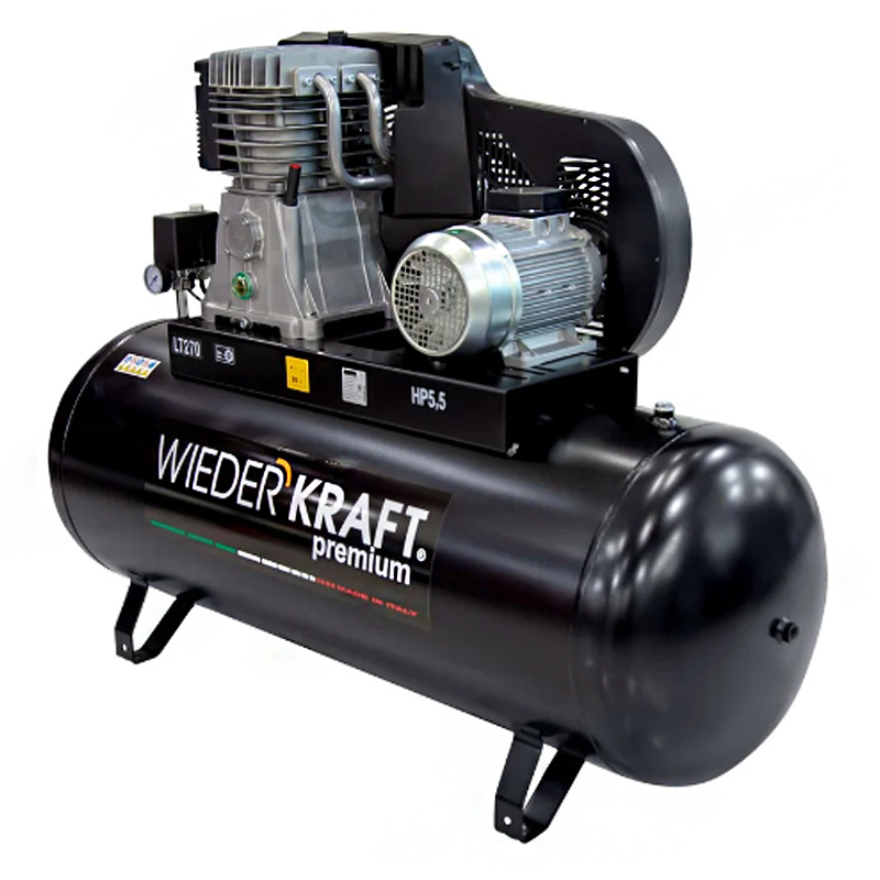 Профессиональный стационарный компрессор WIEDERKRAFT WDK-92779 270 л