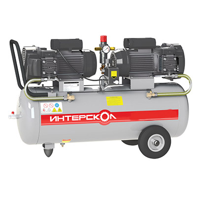 Компрессор воздушный Интерскол КВБ-660/100М Компрессор воздушный Интерскол КВБ-660/100М