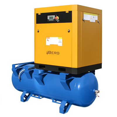 Компрессор винтовой Berg ВК-15Р-500 Компрессор винтовой Berg ВК-15Р-500