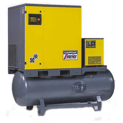 Компрессор винтовой COMPRAG FRD-1110 (500 л, осушитель)