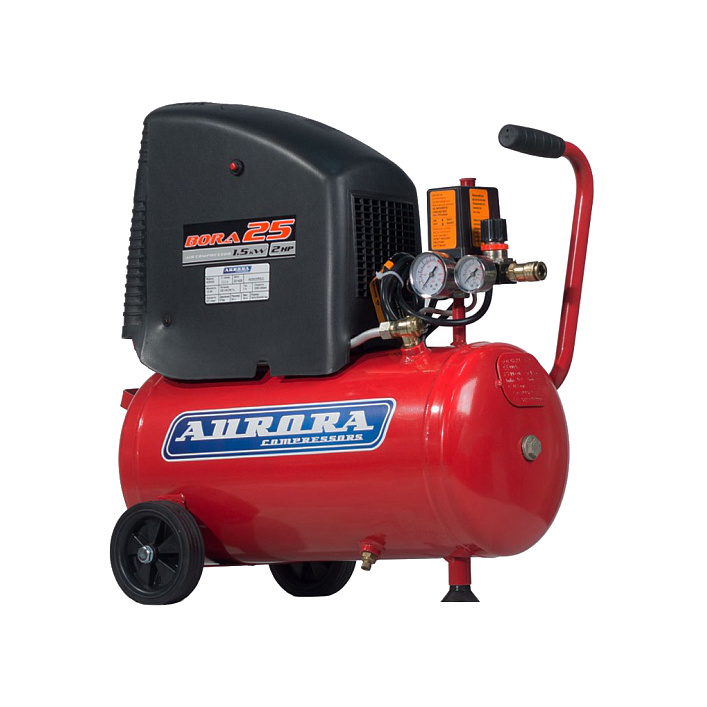 Компрессор Aurora BORA 25 (24 л, безмасляный)