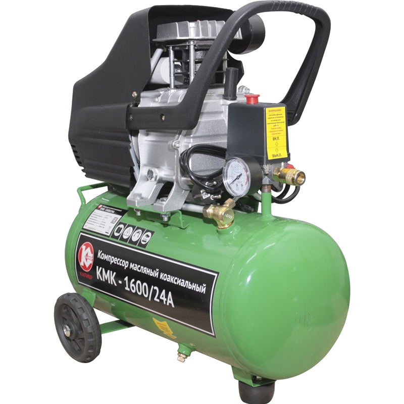 Компрессор масляный коаксиальный Калибр КМК-1600/24А Компрессор масляный коаксиальный Калибр КМК-1600/24А