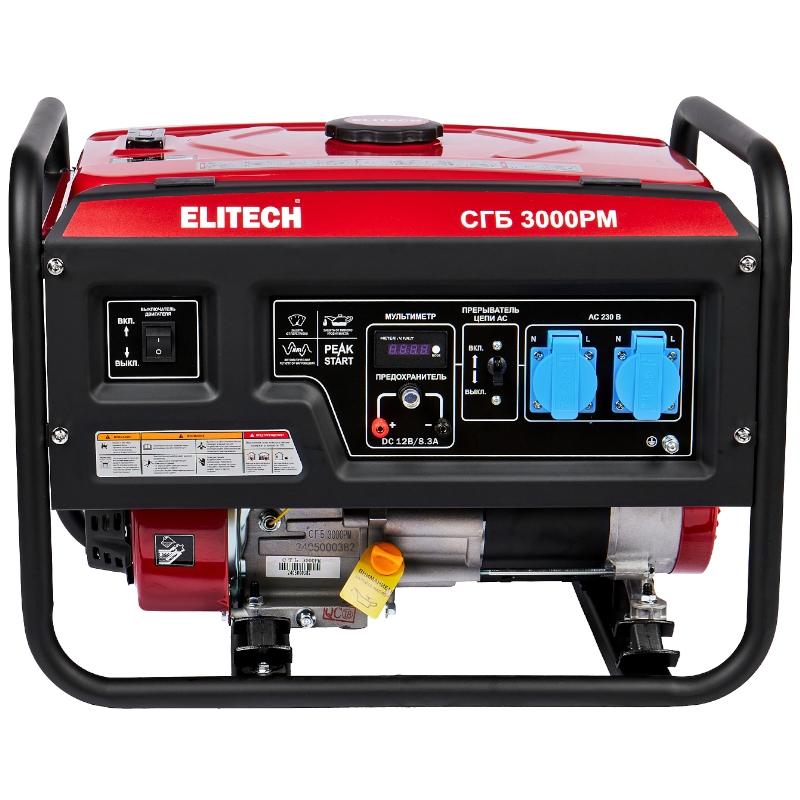 Генератор Elitech СГБ 3000РМ