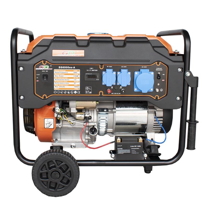 Генератор бензиновый Grand Decho EG6500es-A (220B, 5.5/5kBT)