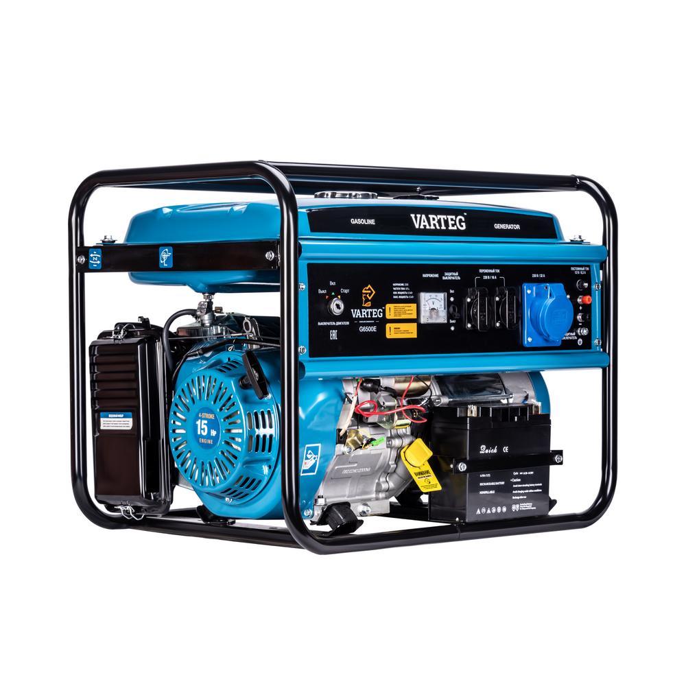 Бензиновый генератор FoxWeld Varteg G6500 E