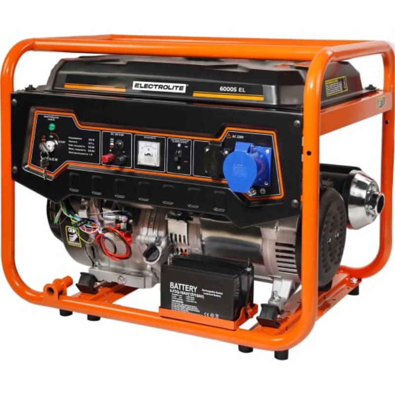 Генератор бензиновый ELECTROLITE 6000S
