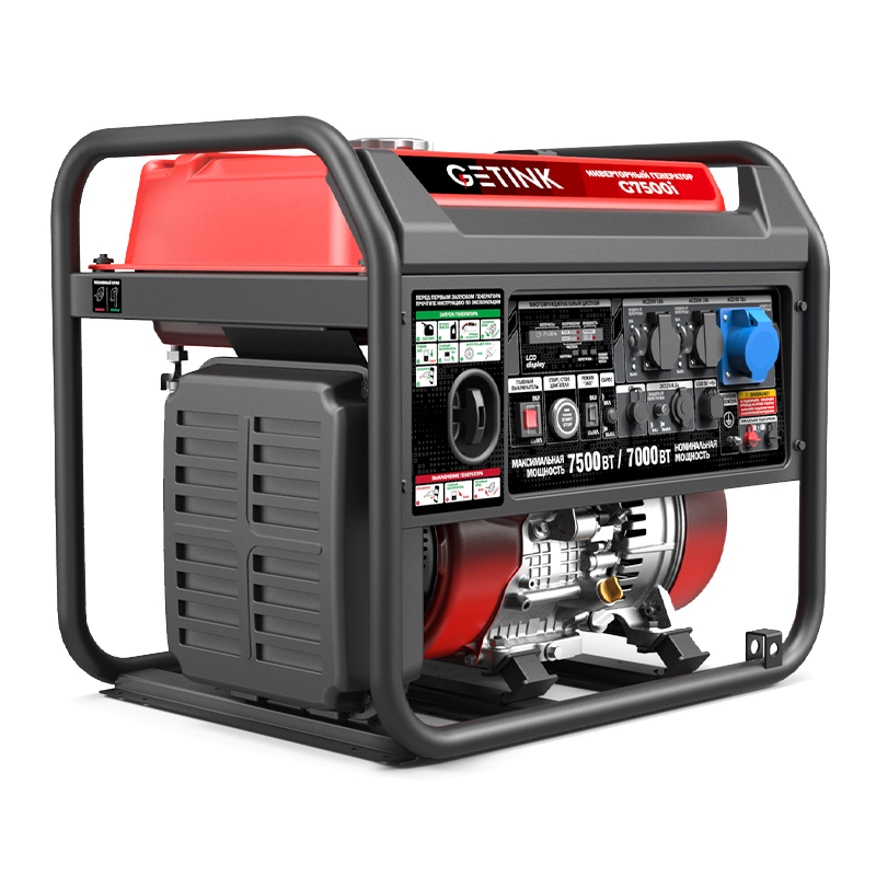 Бензиновый генератор SUNREKA G7500i Бензиновый генератор SUNREKA G7500i