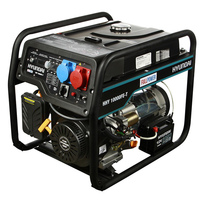 Генератор бензиновый HYUNDAI HHY 10000FE-T