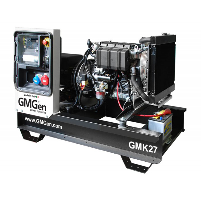 Дизельная электростанция GMGen Power Systems GMK27 (открытое исполнение)