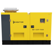 Дизельный генератор Vektor AD-120Y-T400 в шумозащитном кожухе