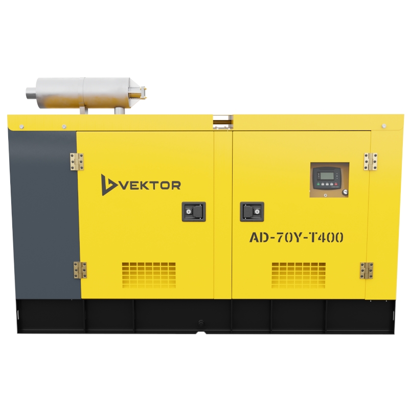 Дизельный генератор Vektor AD-70Y-T400 в шумозащитной кожухе Дизельный генератор Vektor AD-70Y-T400 в шумозащитной кожухе
