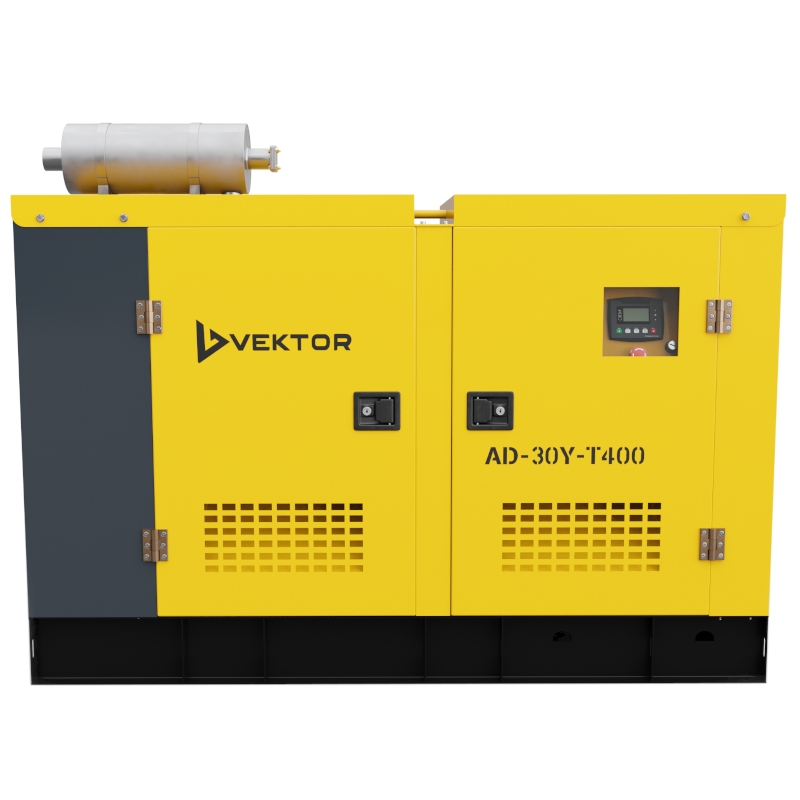 Дизельный генератор Vektor AD-30Y-T400 в шумозащитном кожухе