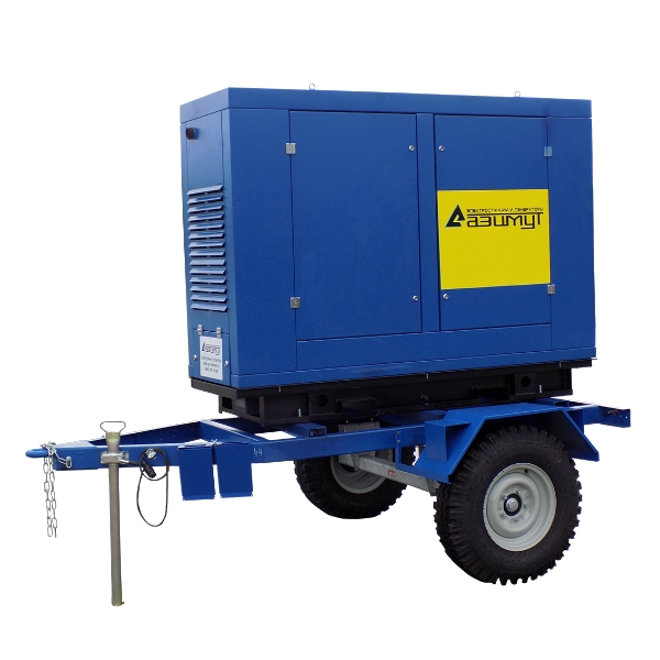 Дизель генератор на шасси ЭД-600-Т400-2РКМ15