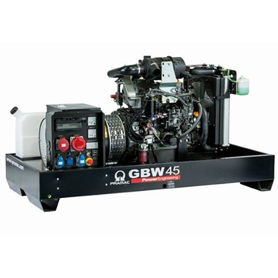 Дизельный генератор PRAMAC GBW45P Mecc Alte однофазный без кожуха