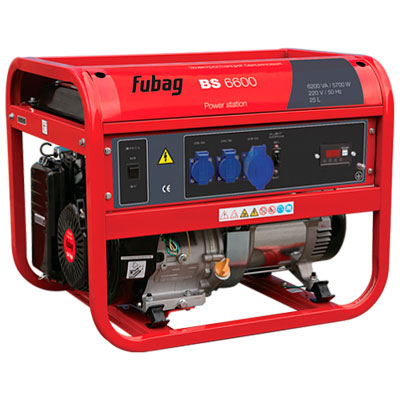 Электростанция бензиновая Fubag BS 6600