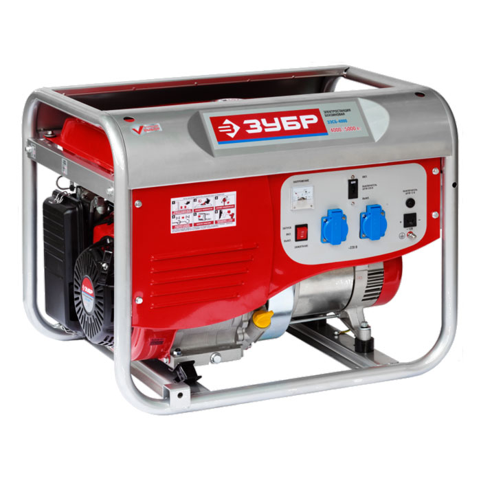 Генератор бензиновый ЗУБР ЗЭСБ-4000 Генератор бензиновый ЗУБР ЗЭСБ-4000