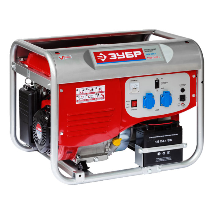 Генератор бензиновый ЗУБР ЗЭСБ-4000-Э Генератор бензиновый ЗУБР ЗЭСБ-4000-Э