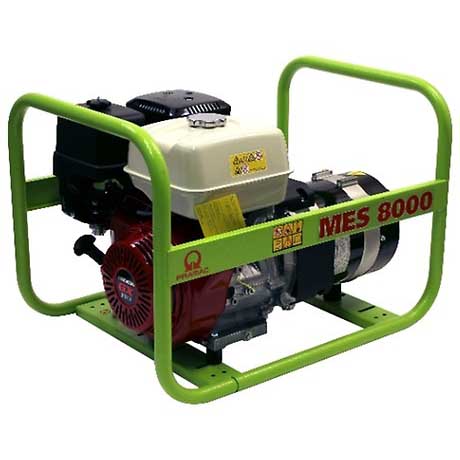 Бензиновый генератор портативный PRAMAC MES8000, 400/230V