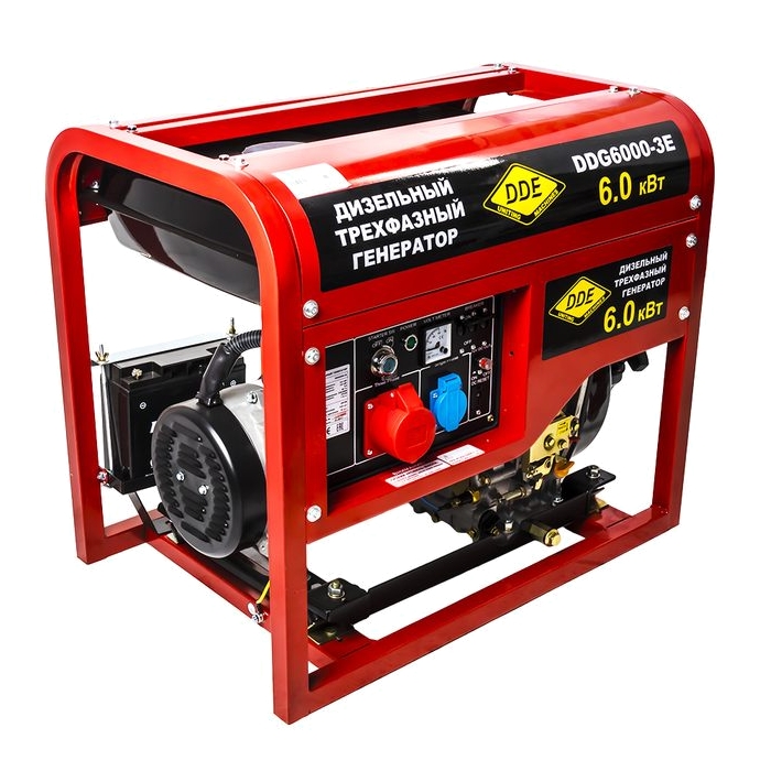 Генератор дизельный DDE DDG6000-3E Генератор дизельный DDE DDG6000-3E