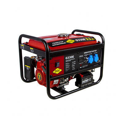 Бензиновый генератор DDE G330E