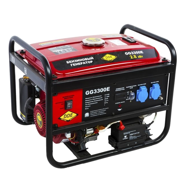 Генератор бензиновый DDE GG3300E Генератор бензиновый DDE GG3300E
