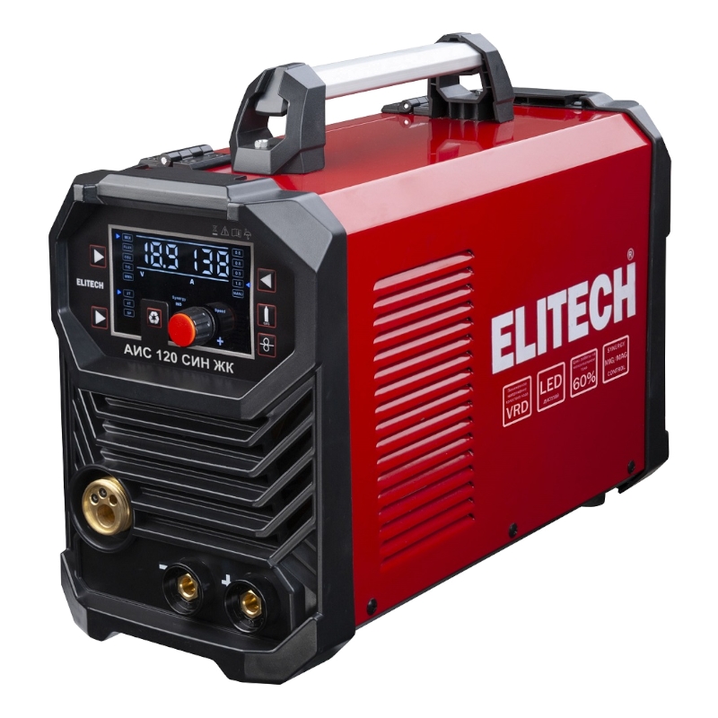 Сварочный инвертор Elitech MIG/MAG АИС 160 СИН ЖК