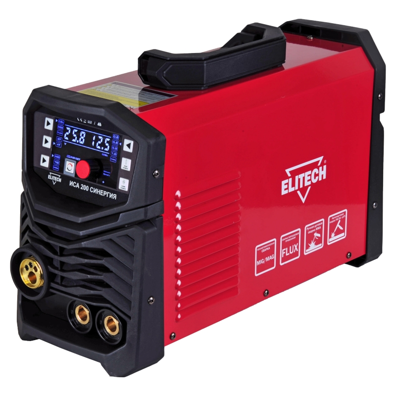 Аппарат сварочный инверторный Elitech ИСА 200 Синергия