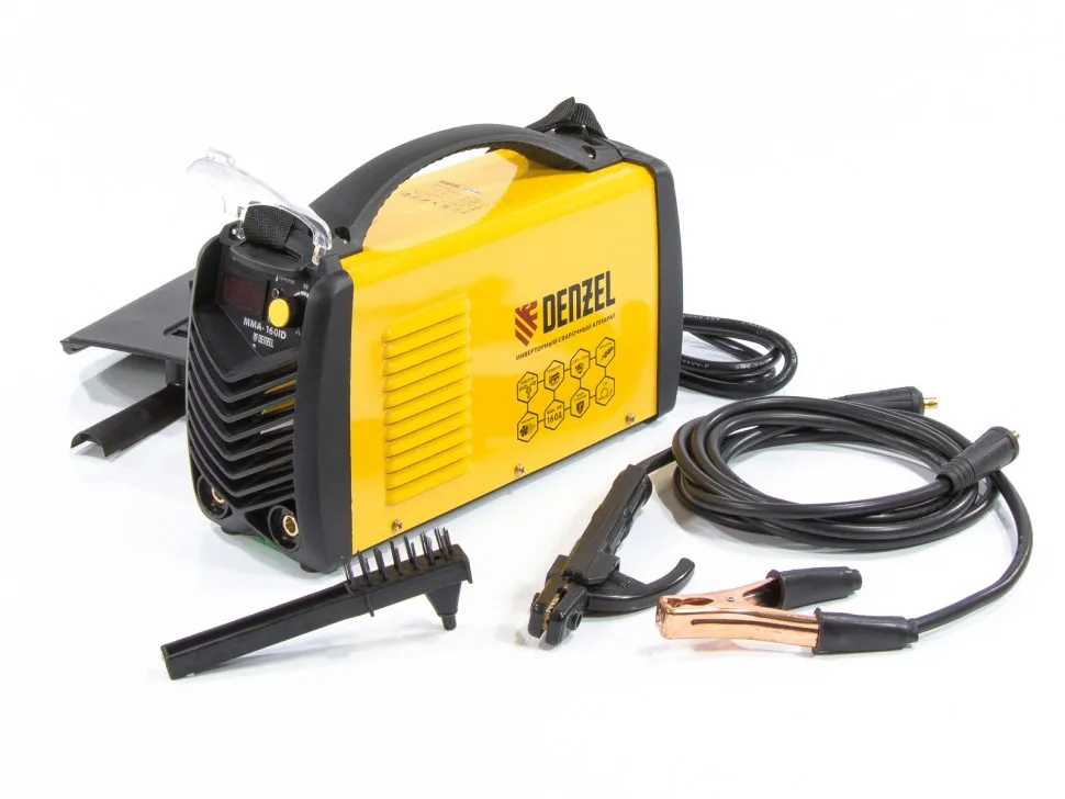 Аппарат инверторный дуговой сварки Denzel ММА-160ID Аппарат инверторный дуговой сварки Denzel ММА-160ID