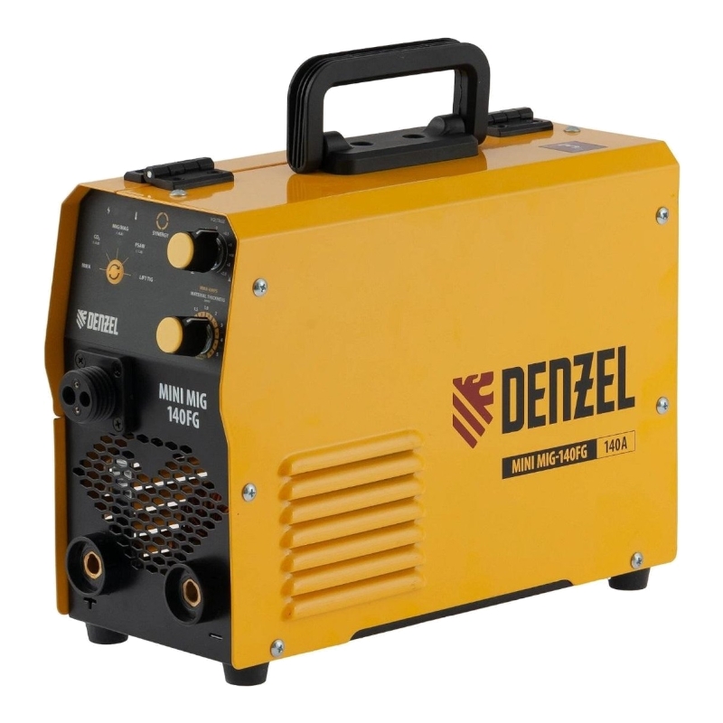 Сварочный полуавтомат Denzel Mini MIG-140FG, 140 А, ПВ 60% Сварочный полуавтомат Denzel Mini MIG-140FG, 140 А, ПВ 60%