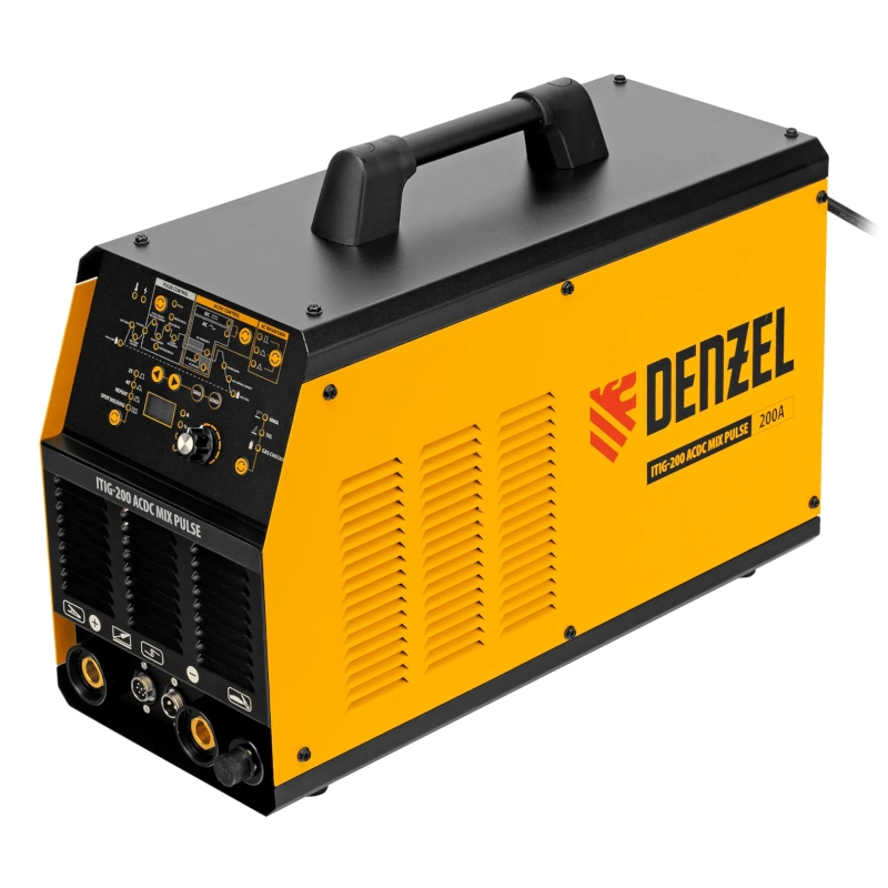 Сварочный инвертор Denzel ITIG-200 ACDC Mix Pulse, 200 А, ПВ 60% Сварочный инвертор Denzel ITIG-200 ACDC Mix Pulse, 200 А, ПВ 60%