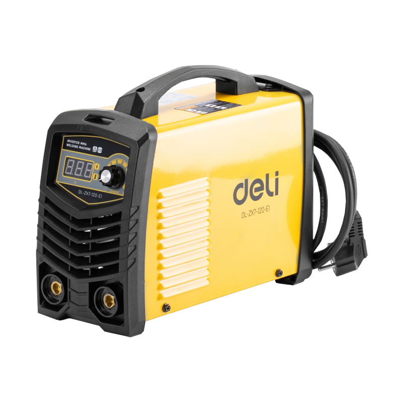 Сварочный аппарат инверторный DELI DL-ZX7-120-E1 ( 20-120А, 4, 8кВт, ПВ 60%, диаметр электрода 1, Сварочный аппарат инверторный DELI DL-ZX7-120-E1 ( 20-120А, 4, 8кВт, ПВ 60%, диаметр электрода 1,