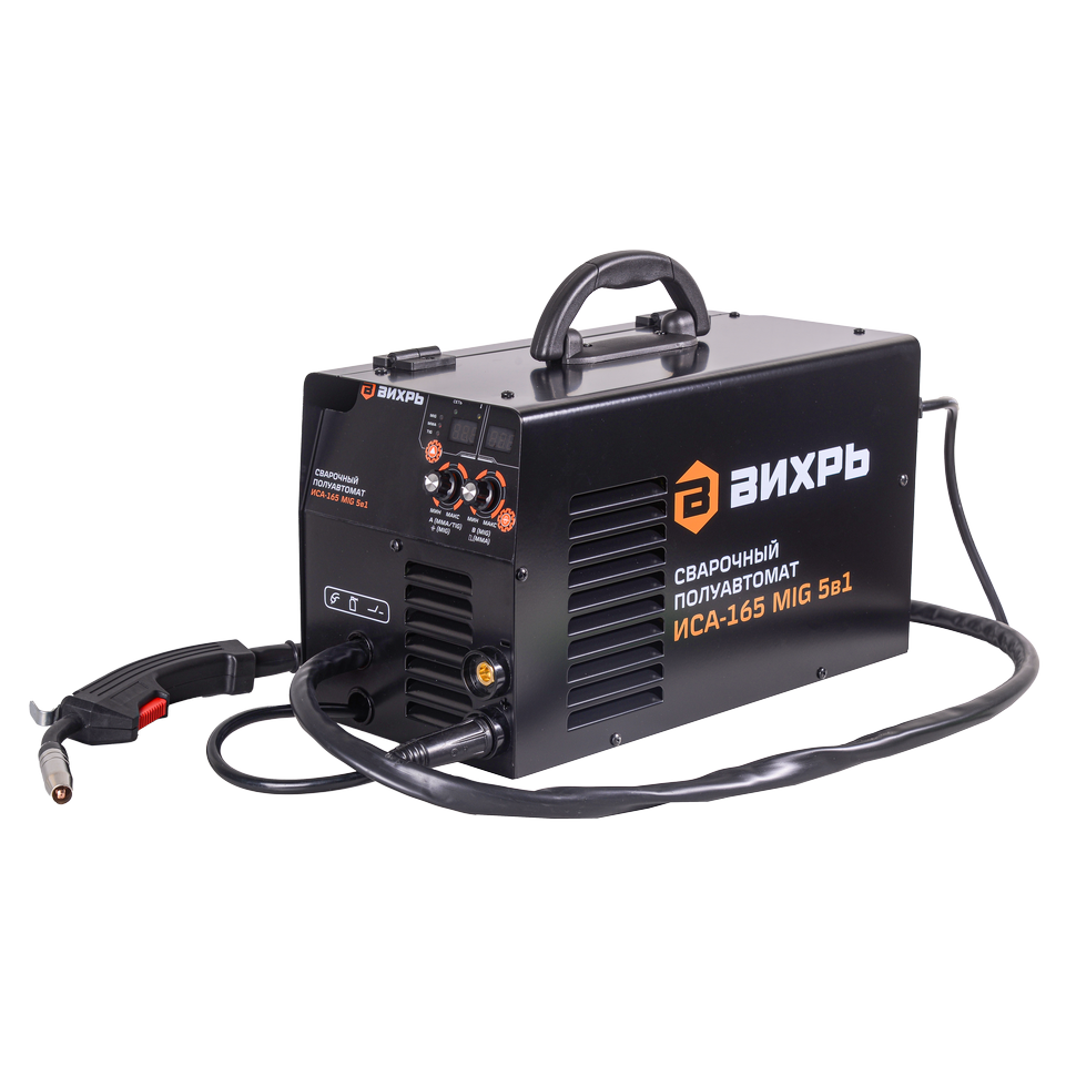 Сварочный полуавтомат Вихрь ИСА-165 MIG 5 в 1