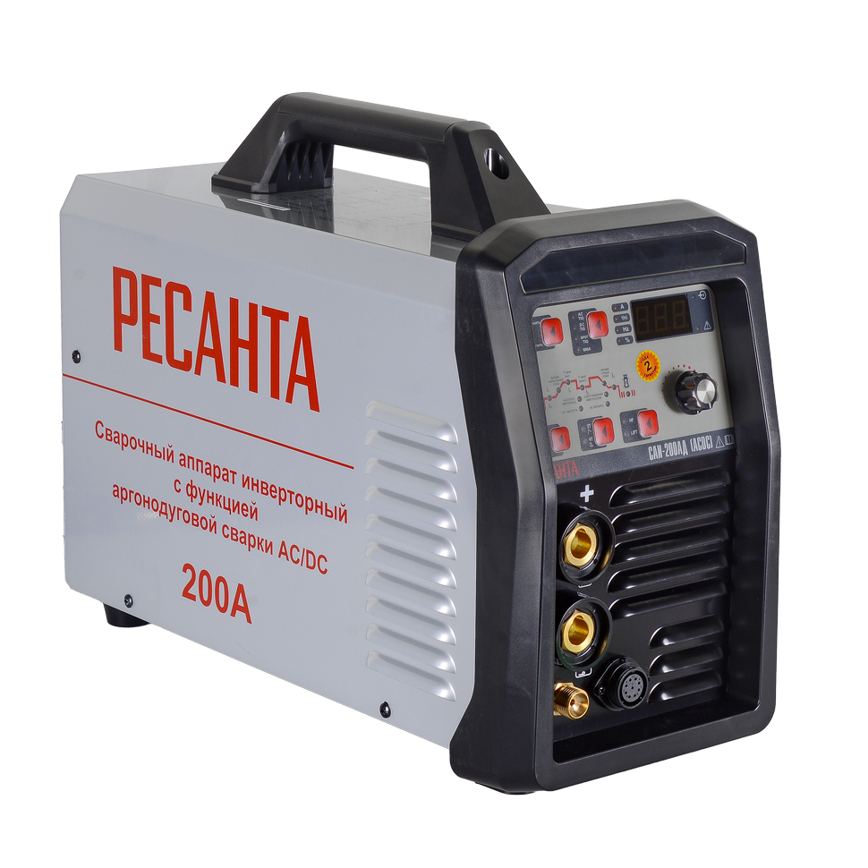 Сварочный аппарат инверторный Ресанта САИ-200АД АС/DC