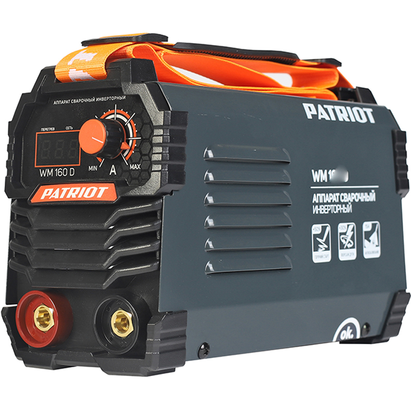 Аппарат сварочный инверторный PATRIOT WM160D MMA