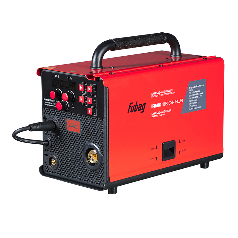 Сварочный полуавтомат FUBAG IRMIG 188 SYN PLUS c горелкой FB 250 3m