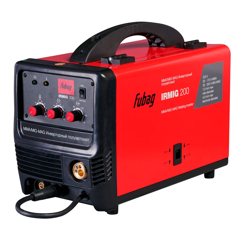Сварочный полуавтомат Fubag IRMIG 200 с горелкой FB 250_3 м Сварочный полуавтомат Fubag IRMIG 200 с горелкой FB 250_3 м