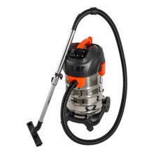 Пылесос для сухой и влажной уборки Gigant Professional GMI-03 с розеткой для электроинструмента 1400 Вт, 30 л