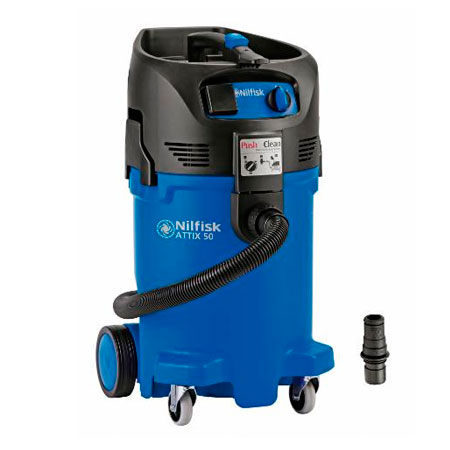 Строительный пылесос Nilfisk ATTIX 50-01 PC для сухой и влажной уборки Строительный пылесос Nilfisk ATTIX 50-01 PC для сухой и влажной уборки