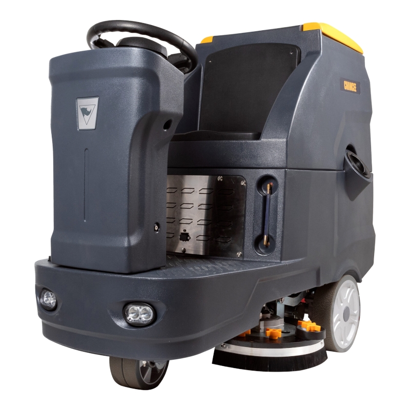 Поломоечная машина с местом оператора Chancee K80 Double brush с литиевым АКБ (150 а/ч)