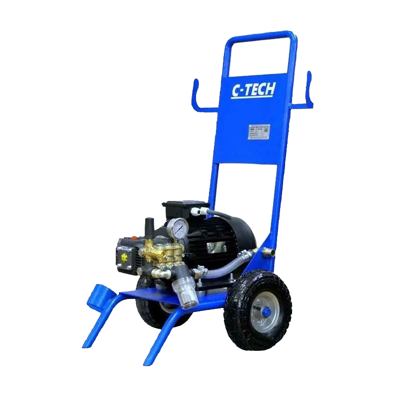 Установка моечная C-TECH NEXT ByPass (190 бар, до 840 л/ч, 4 квт) электрическая мобильная