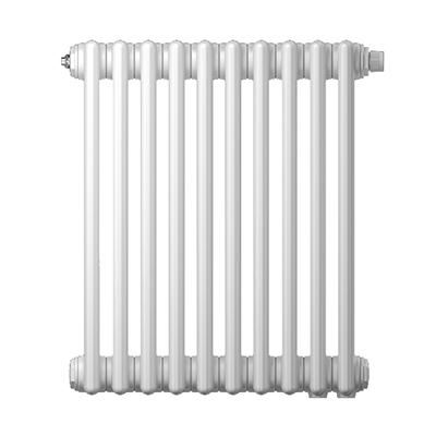 Радиатор трубчатый Zehnder Charleston Retrofit 3057, 10 сек.1/2 ниж.подк. RAL9016 (кроншт.в компл)