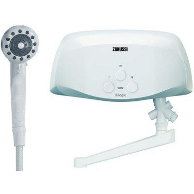 Проточный водонагреватель электрический для дачи Zanussi 3-logic TS (6,5 kW) - душ+кран Проточный водонагреватель электрический для дачи Zanussi 3-logic TS (6,5 kW) - душ+кран