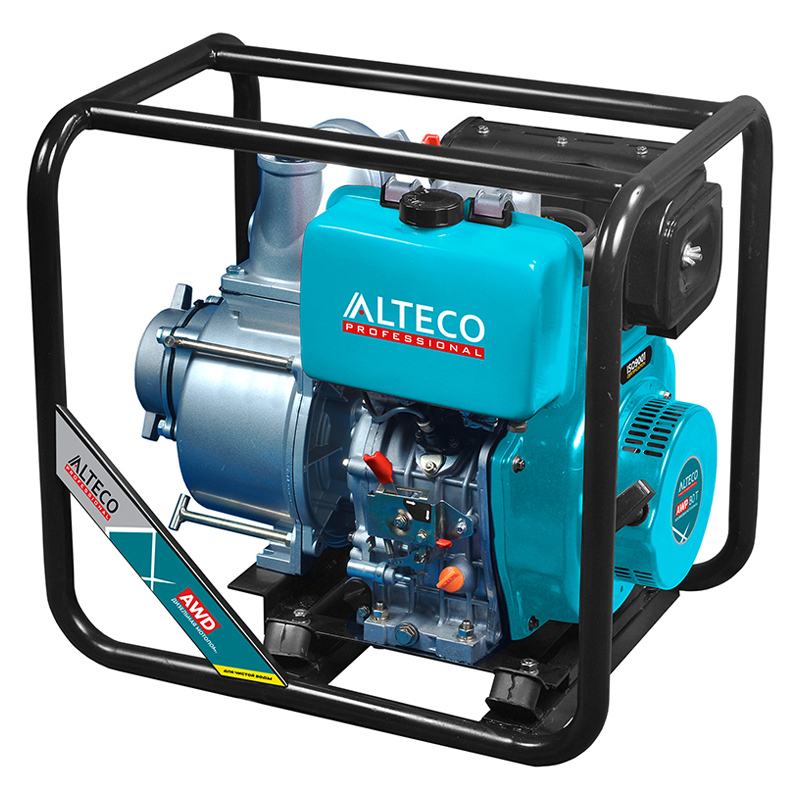 Мотопомпа дизельная Alteco Professional AWD100T (N) Мотопомпа дизельная Alteco Professional AWD100T (N)