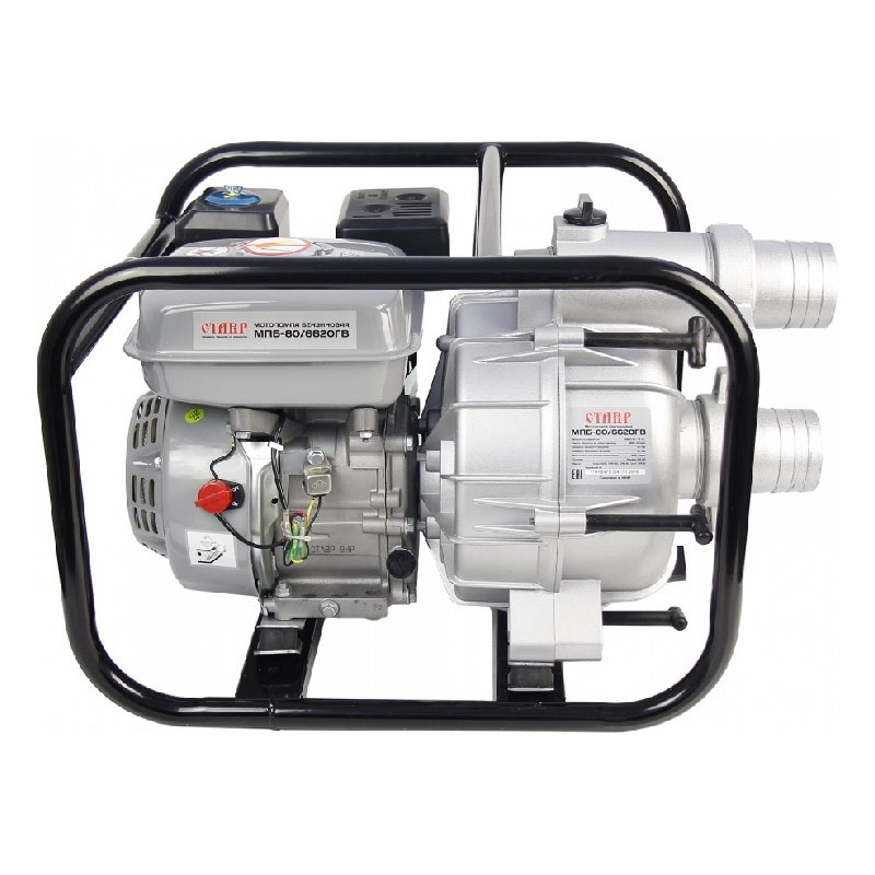 Мотопомпа бензиновая СТАВР МПБ-80/6620ГВ Мотопомпа бензиновая СТАВР МПБ-80/6620ГВ