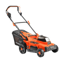 Газонокосилка аккумуляторная PATRIOT CM 440 UES, 21В, ширина скашивания 37см, травосборник 35л (без