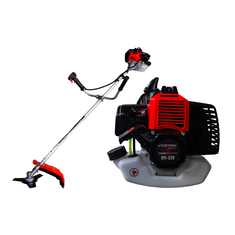 Триммер бензиновый VERTON garden BR-330 (33 см3,не разб. штанга, ремень, нож 3т,катушка)