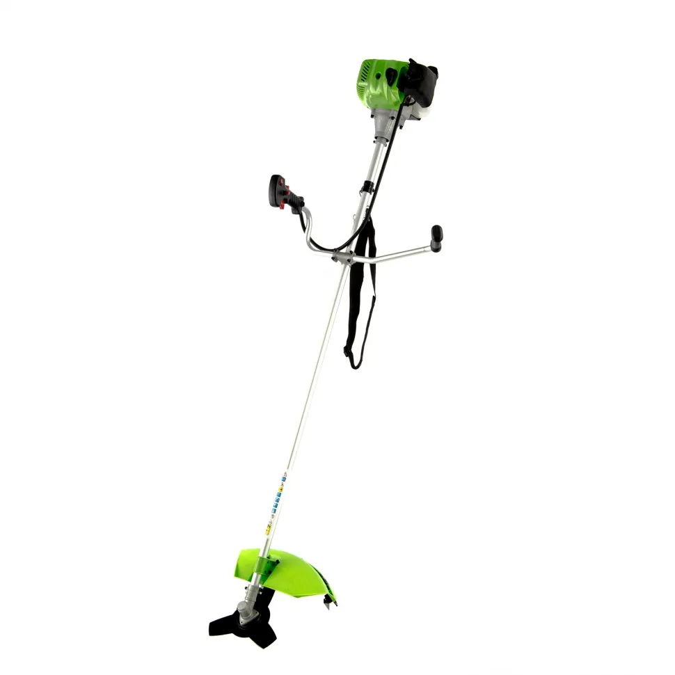 Триммер бензиновый Сибртех БКС 1800, 33 см3, 1.8 л. с, неразъемная штанга, 2 части