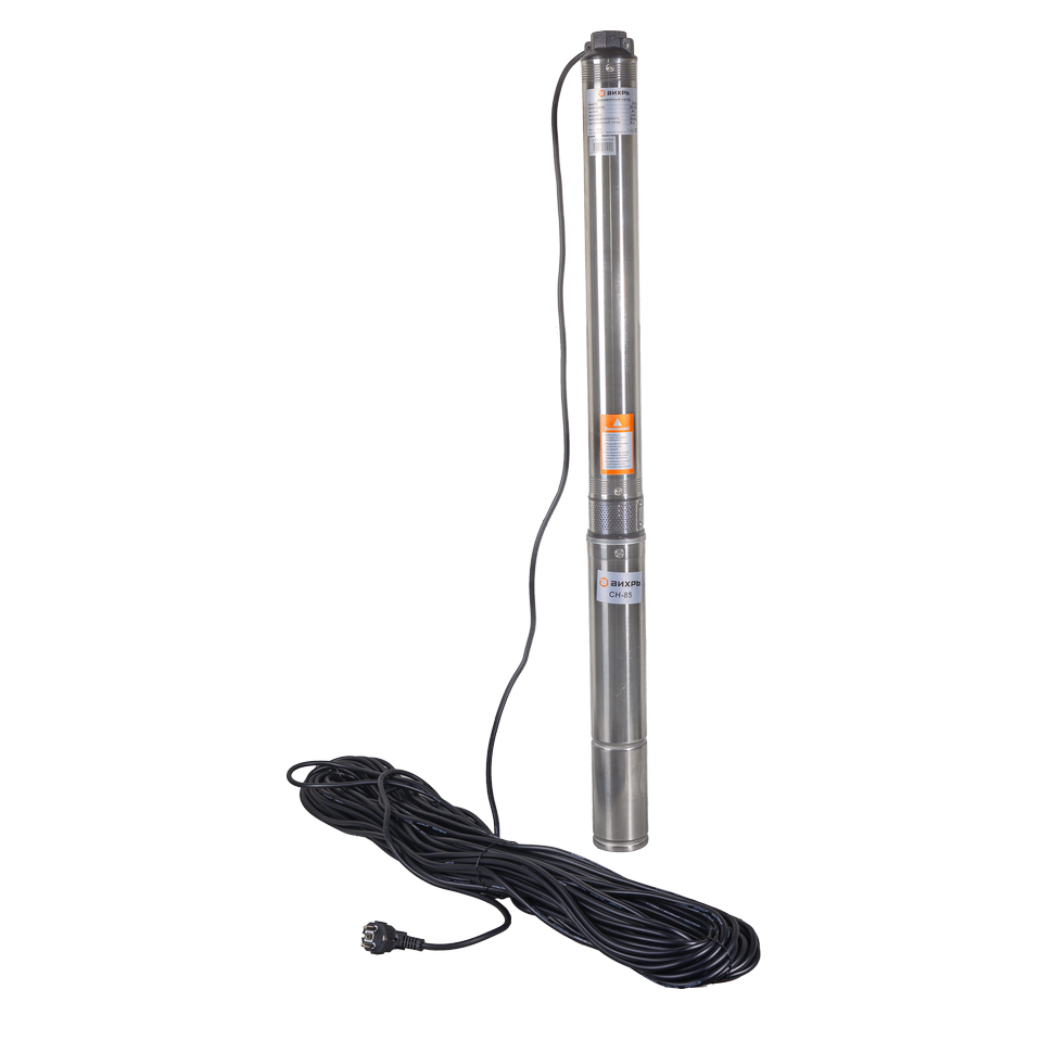 Насос скважинный Вихрь СН-85 d 75 мм кабель 50 м