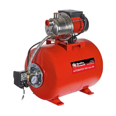 Насосная станция Quattro Elementi Automatico 1001 Inox 50 L Насосная станция Quattro Elementi Automatico 1001 Inox 50 L