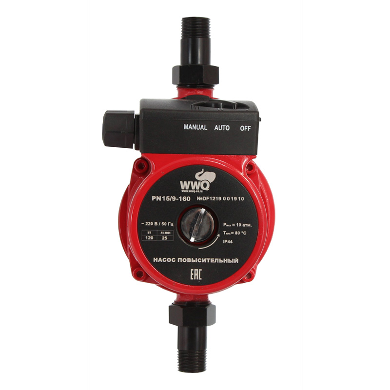 Насос циркуляционный WWQ PN 15/9-160 Насос циркуляционный WWQ PN 15/9-160